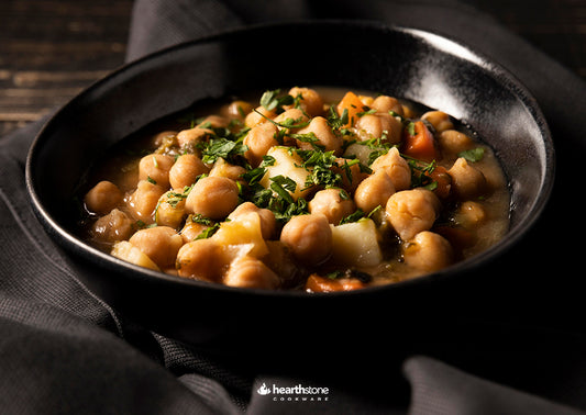 Curry de Garbanzos en Cazo de Hierro Fundido: Delicioso y Sostenible