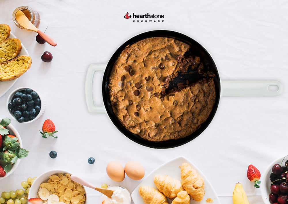 Desayuno en tu sartén de hierro fundido: Panqueques de arándanos –  Hearthstone Cookware, Tienda online