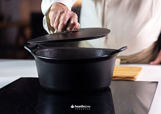 La cocina tradicional se prepara en hierro fundido