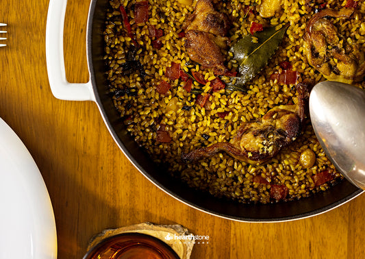 Recetas tradicionales con un toque moderno en sartenes de hierro fundido